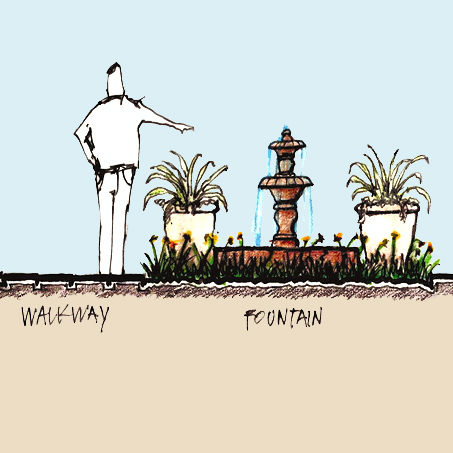 Fountain Elevation